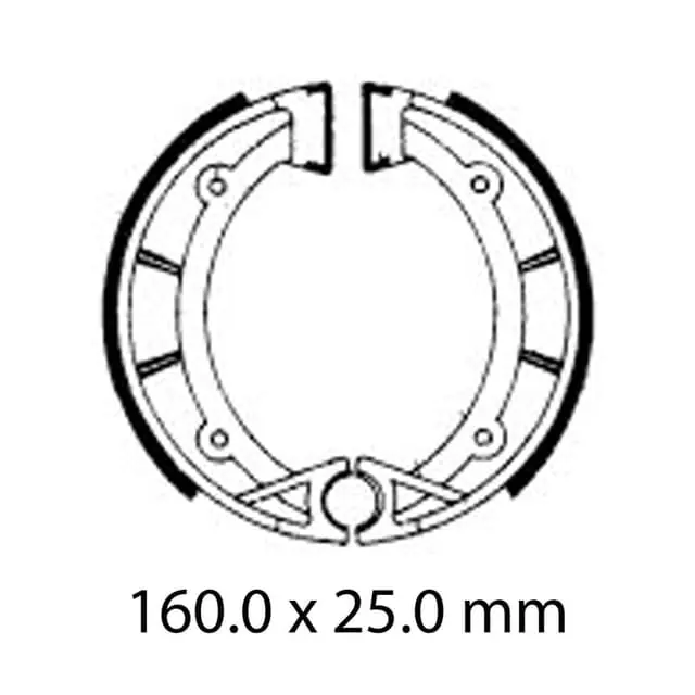 Bargain Ferodo FSB961 Brake Shoe Set