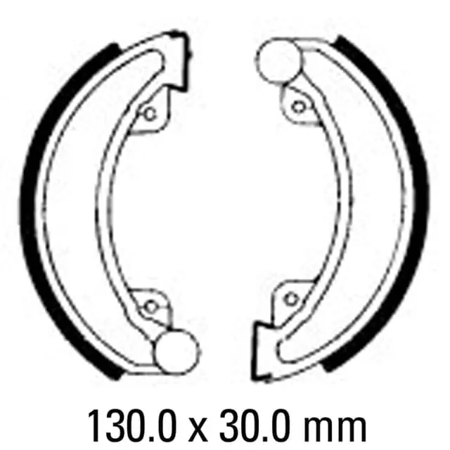 Best Choice Ferodo FSB744 Brake Shoe Set