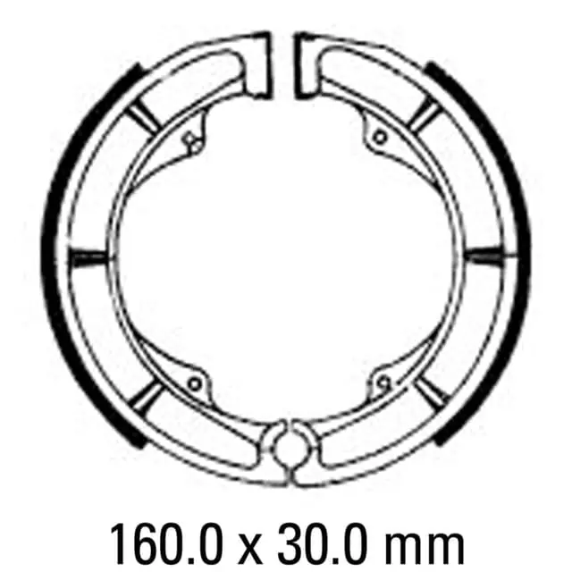 Bargain Ferodo FSB790 Brake Shoe Set