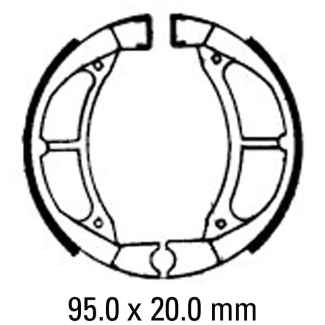 Budget Ferodo FSB739 Brake Shoe Set
