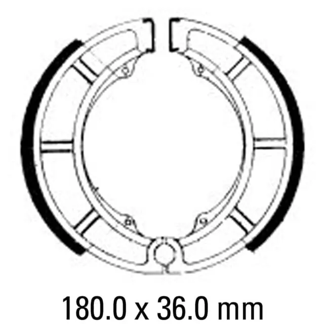 Popular Ferodo FSB784 Brake Shoe Set