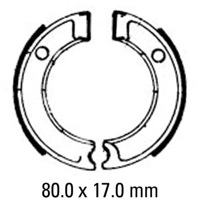 Warranty Included Ferodo FSB730 Brake Shoe Set