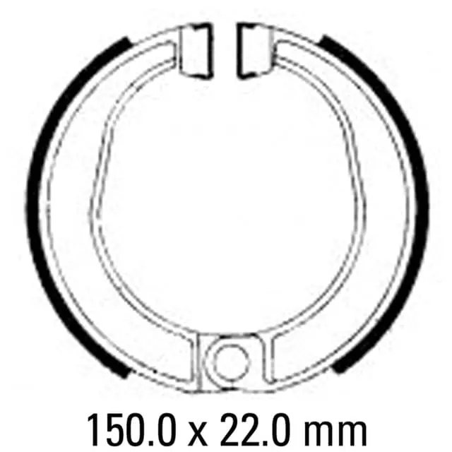 Today Only Ferodo FSB842 Brake Shoe Set