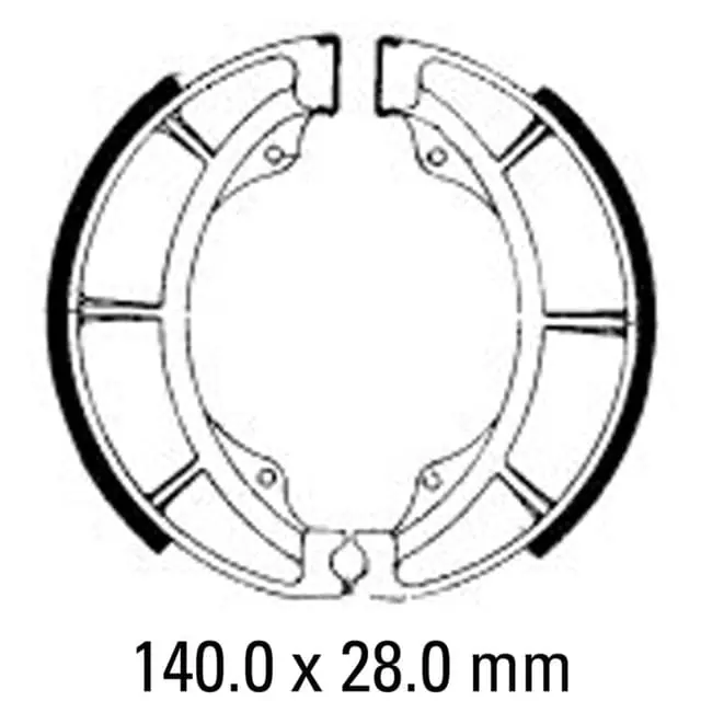 Viral Ferodo FSB785 Brake Shoe Set