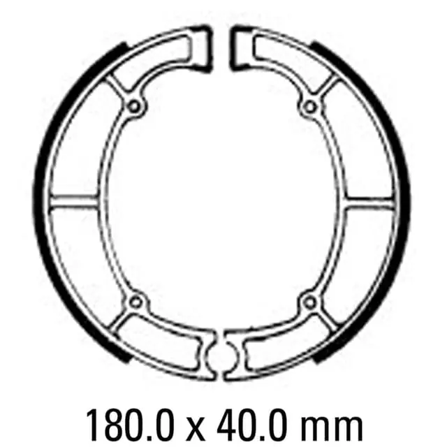 Factory Price Ferodo FSB719 Brake Shoe Set