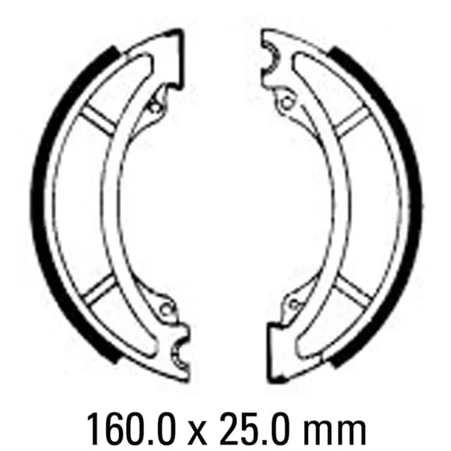 Shop Now Ferodo FSB767 Brake Shoe Set