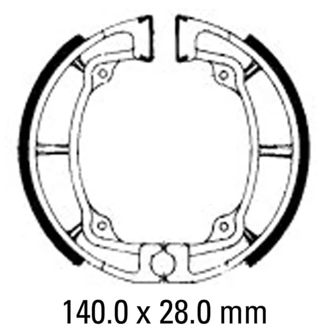 Direct From Factory Ferodo FSB799 Brake Shoe Set