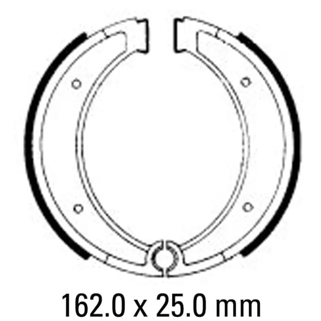 Shop Now Ferodo FSB850 Brake Shoe Set