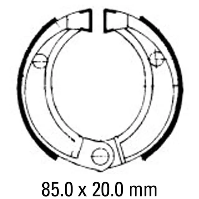Weekend Sale Ferodo FSB756 Brake Shoe Set