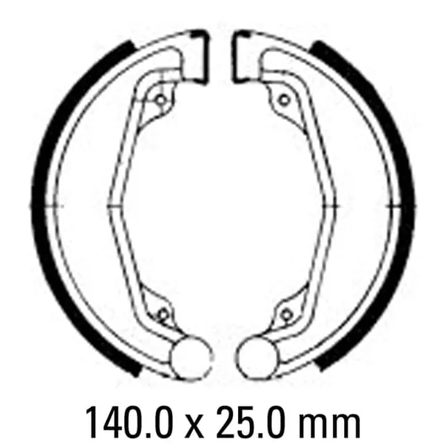 Trending Ferodo FSB707 Brake Shoe Set