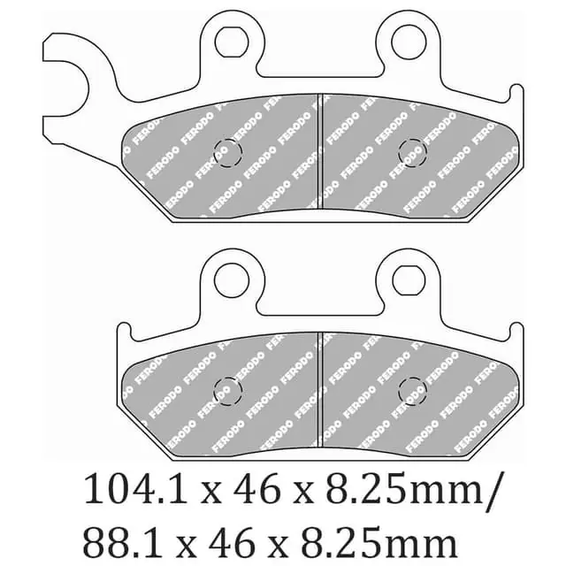 Factory Price Ferodo FDB2302SG Brake Pads