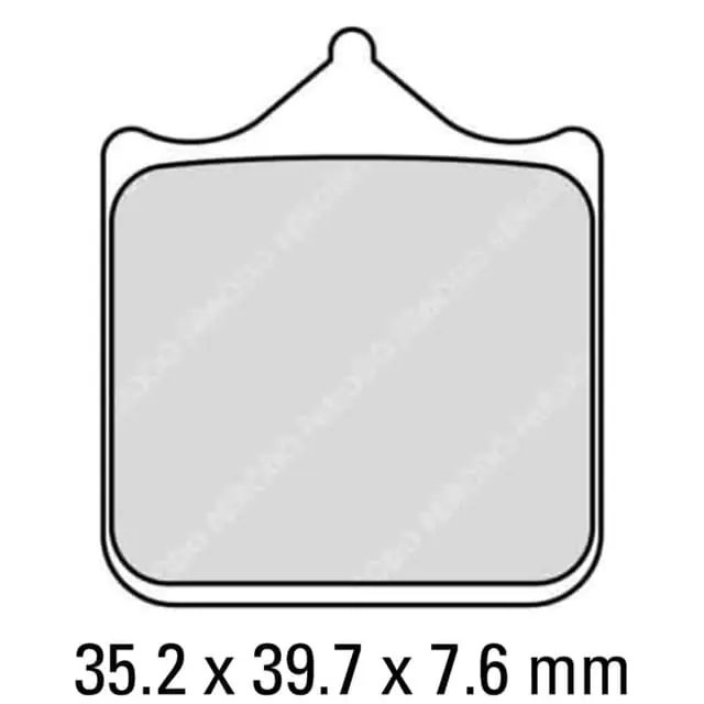 Affordable Ferodo FDB2120XRAC Race Brake Pads