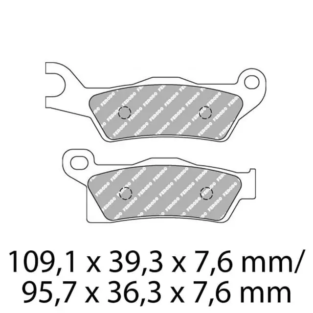 Authentic Ferodo FDB2273SG Brake Pads