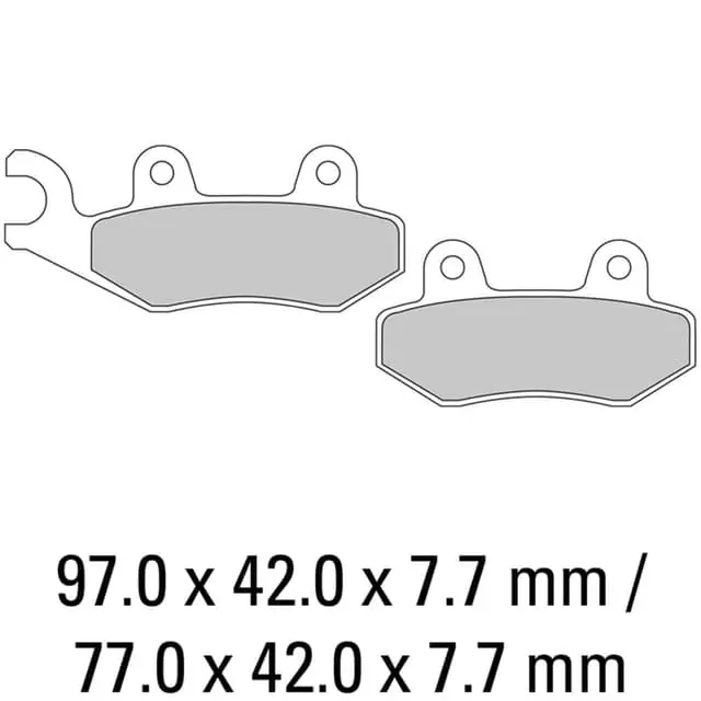 Direct From Factory Ferodo FDB497EF Brake Pads