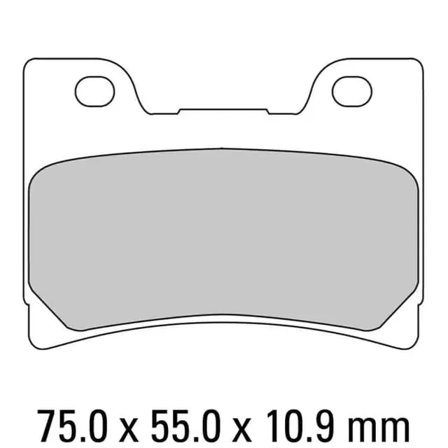 Best Choice Ferodo FDB666ST 5MM Holes Brake Pads
