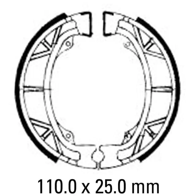 Big Sale Ferodo FSB704A Eco Friction Brake Shoe Set