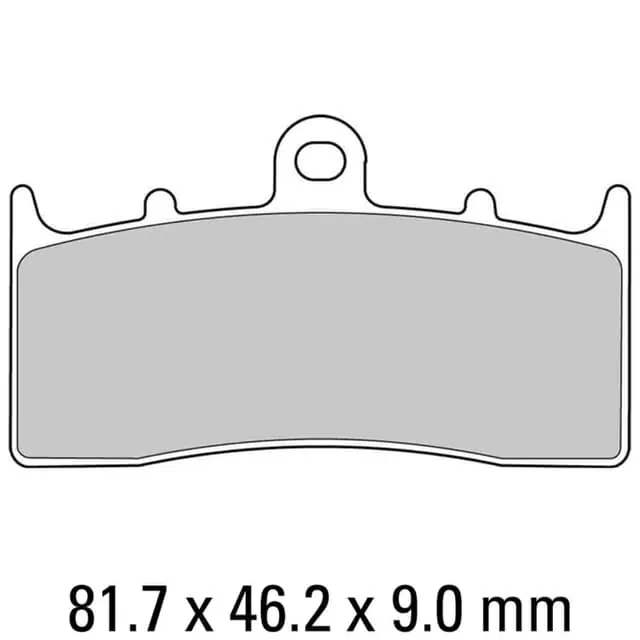 Premium Ferodo FDB2124ST Brake Pads