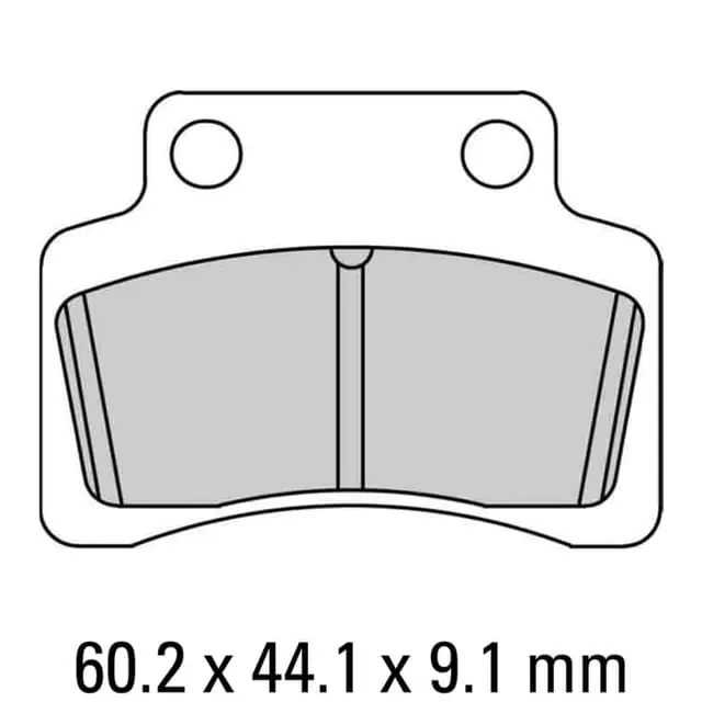 Authentic Ferodo FDB2191EF Brake Pads