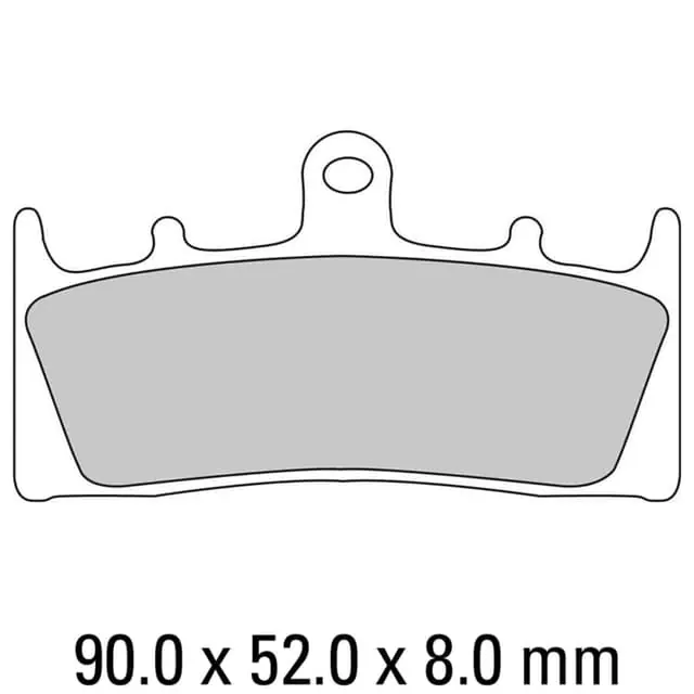 Trusted Brand Ferodo FDB873ST Brake Pads