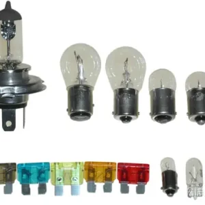 Super Sale Emergency Bulb Pack Includes H4 Headlight, Light Bulbs & Fuses