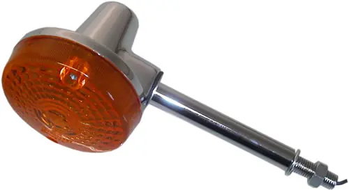Chrome Round 86mm Indicator with Amber Lens 35601-39370-999 Direct From Factory