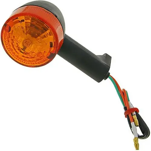 Price Drop Black Round 45mm Indicator with Amber Lens - 019025