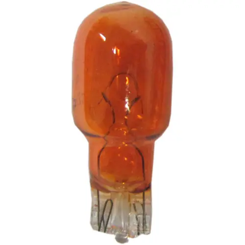 12V T15 21W Large Capless Wedge Indicator Bulbs (Amber) Price Drop
