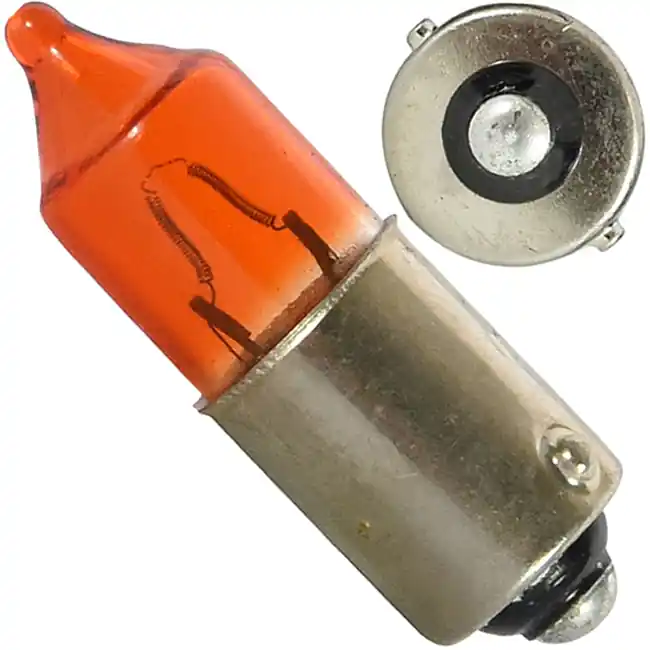 Price Cut 12V 23W BA9s Amber Halogen Indicator Bulbs