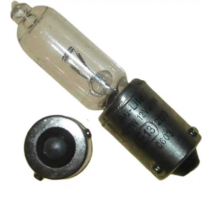12V 21W BAX9s Halogen Indicator Bulbs Time-Limited