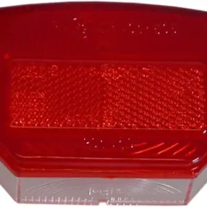 110mm x 65mm Rear Light Lens Modern