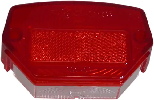 110mm x 65mm Rear Light Lens Modern