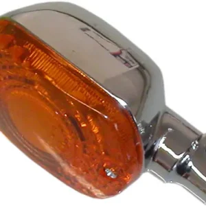 Certified Chrome Indicator with Amber Lens - 018832