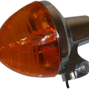 Authentic Round Indicator with Amber Lens - 018714