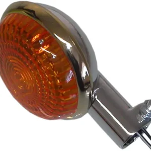 Hot Picks Gold Rimmed Indicator with 33mm Stem & Amber Lens