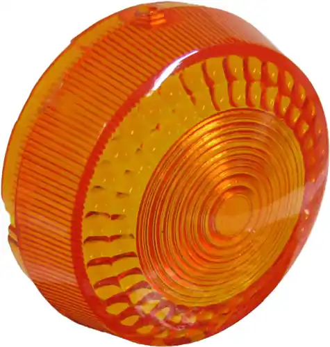 Amber Indicator Lens Yamaha YB100 E 1982 to 1986 Warranty Included