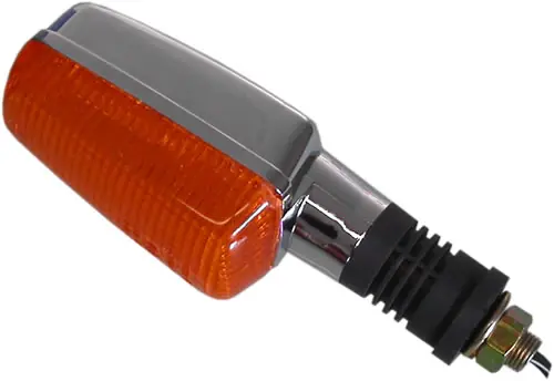 Cheap Chrome 55mm Indicator with Amber Lens - 018994