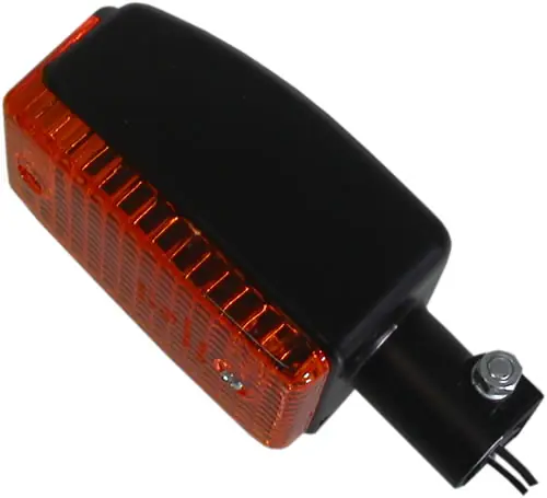 Black 35mm Indicator with Amber Lens - 018998 New Release