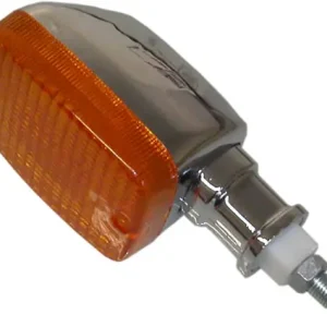 Fan Favorite Chrome 34mm Indicator with Amber Lens