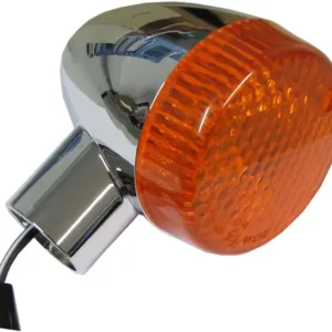 Chrome Indicator with Amber Lens - 019048 Bulk Order