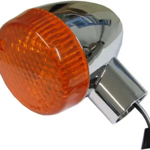 Exclusive Offer Chrome Indicator with Amber Lens - 019049
