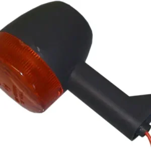 Original Grey Round Indicator with 45mm Stem & Amber Lens - 019027