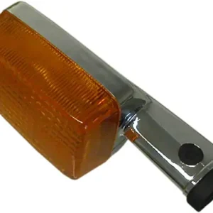 Chrome 65mm Indicator with Amber Lens Must Have