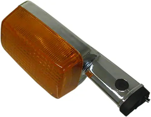 Chrome 65mm Indicator with Amber Lens Must Have