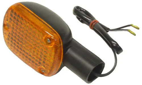 Black 35mm Indicator with Amber Lens - 018797 Buy Direct