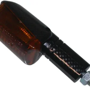 Carbon Look 40mm Mini GSXR Indicators with Amber Lenses Free Shipping