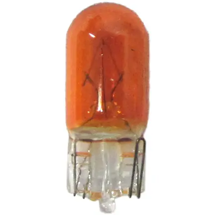 Save Now 12V 5W Large Amber Capless Bulbs