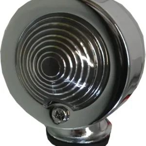 Fast Shipping 50mm Chrome Original Style Bullet Light with Clear Lens