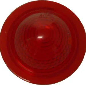 Deal Red Bullet Light Lens with E-Mark for 018329, 018324, 018327