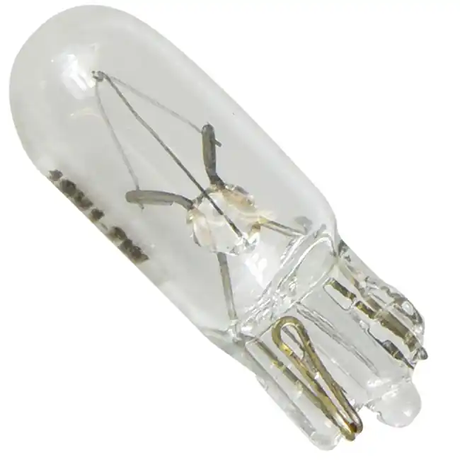 12V 1.7W Medium Capless Wedge Rear Light Bulbs Base 5mm Flash Sale