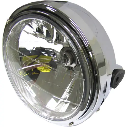 8" Round Headlight with Clear Glass Bargain